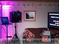 Karaoke machine hire Edge Farm March 2012